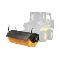 China Backward Skid Loader Broom Snow Angle Sweeper CE Certificate factory
