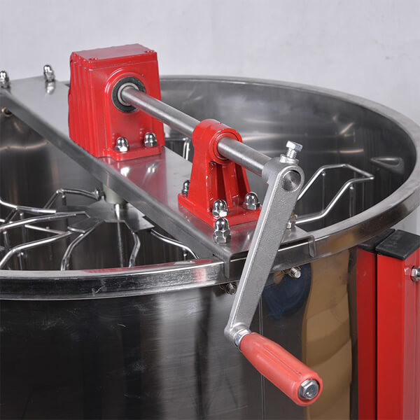 Quality 6 Frame Manual Honey Extractor Machine Stainless Steel Honey Extraction for sale