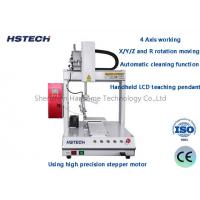 China Multi-Directionally Adjusted 4 Axis Automatic Soldering Machine With Rotation HS-S331R factory