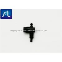 China Black Plastic Flow Control Valve Eco Friendly Light Weight OEM Available factory