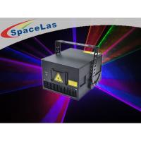 China 3 Watt RGB Full Color Laser Projector Graphic / Animation / Logo Show With ILDA Control factory