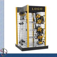 China Tooling Wall grid display / metal display stand / Tooling display rack with casters / Tooling display stand for sale