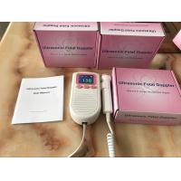 China Pocket Prenatal Heart monitor Fetal Doppler BABY Heartbeat pink 2.0 MHz factory