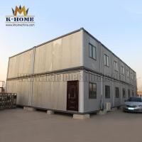 China Fabricated Container Movable House Prefab Camp For Construction site factory