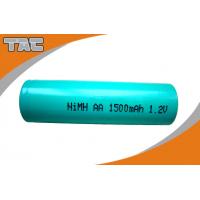China 1.2V NI-MH AA Batteries 1500mAh Long Cycle Life , Ni-MH Rechargeable battery factory