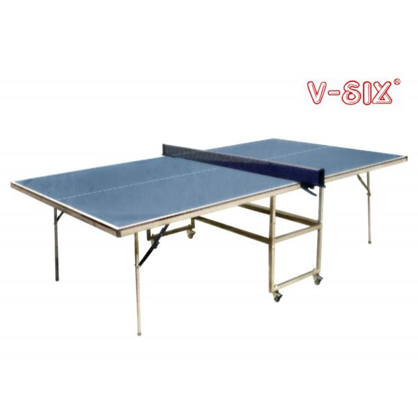 Quality Professional Table Tennis Table With Wheels , 12mm Thickness Standard Ping Pong for sale