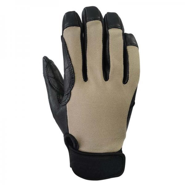 Quality Goatskin Leather Rappelling Gloves , S-XL Outdoor Research Belay Gloves for sale