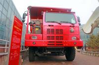 China Red Color Sinotruk Howo Dump Truck 6*4 / 30 Tons Tipper Truck mining dumper factory