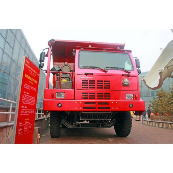 Quality Red Color Sinotruk Howo Dump Truck 6*4 / 30 Tons Tipper Truck mining dumper for sale