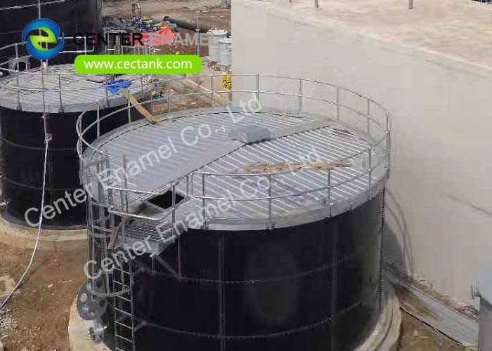 China Glass Lined Steel Waste Water Treatment Tank Volume Can Be Expanded factory