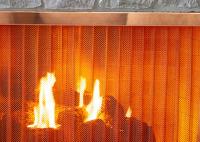 China Stainless Steel Heavy - Duty Metal Wire Mesh Curtains For Fireplace Screen Systems factory