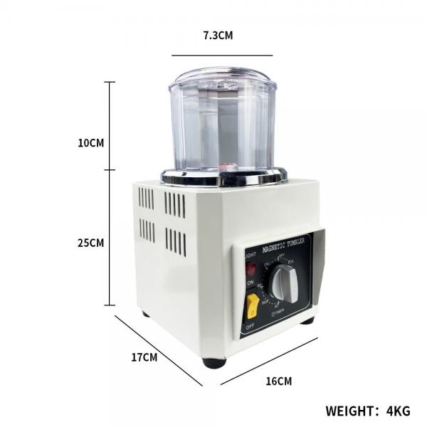 Quality KT-90 Magnetic Polishing Machine Grinder Hardware Jewelry Tumbler Equipment for sale