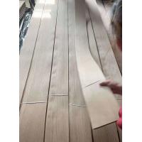 Quality 12% Moisture White Ash Wood Veneer Flat Cut 10cm Width Door Leaf Use for sale