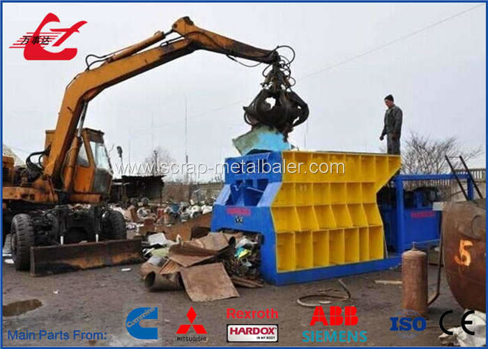 China Automatic Scrap Metal Recycling Machine Propane Tank Big Mouth Horizontal Shear factory