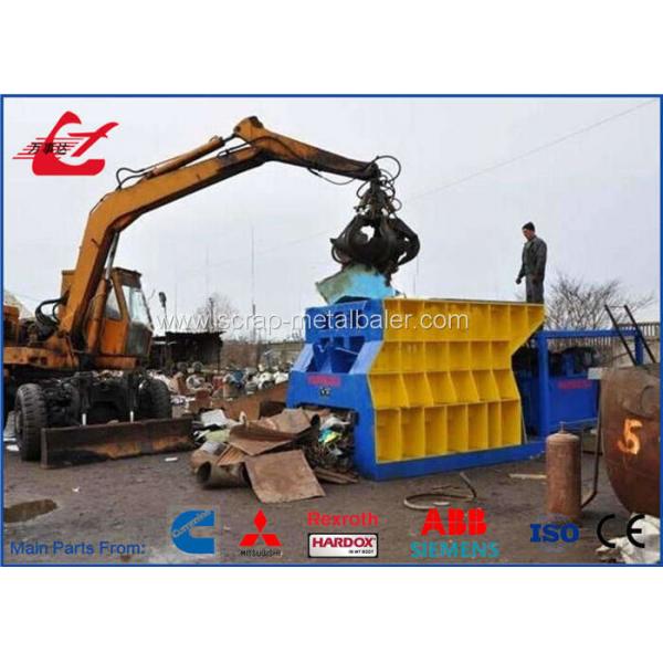 Quality Container Type Scrap Metal Recycling Machine , Scrap Cutter Machine For Metal Steel Scrap HMS 1&2 for sale