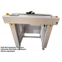Quality Single Rail SMT PCB Inspection Conveyor With Automatic Rail Width Adjustment for sale