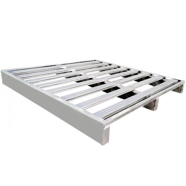 Quality Heavy Duty Warehouse Steel Pallet , Galvanized Logistics Stacking Steel Pallet for sale