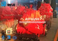 China Single Stage Split Case UL / FM Diesel Fire Pump Set Airport Use 1500gpm @ 140-175PSI factory