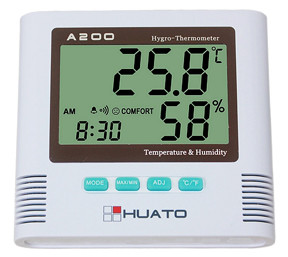 Quality Household Thermometer And Humidity Monitor , Thermometer With Humidity Reader for sale