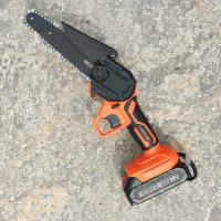 Quality OEM 6 Inch Handheld Mini Chainsaw Lithium Portable Cordless 4 Inch Handheld Chainsaw for sale