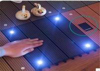 Buy cheap Wood Plastic Composite DIY Flooring Board with colorful light from wholesalers