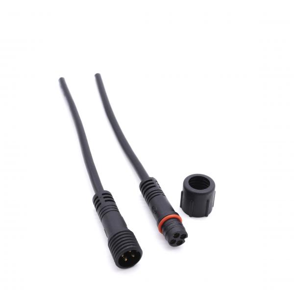 Quality Plastic 3 Pin E Bike Battery Connector , M11 Outdoor Wire Connector for sale