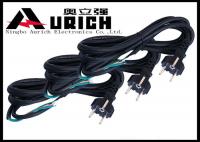 China 2 Prong / 3 Prong Computer Mickey Mouse Power Lead , Appliance Extension Cord factory