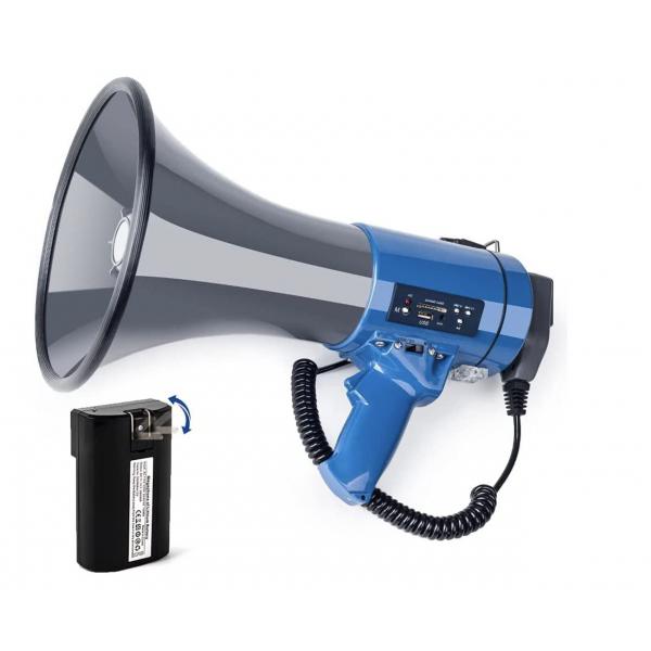 Quality Public Address Dynamic Megaphone Music Microphone For 300m Range for sale