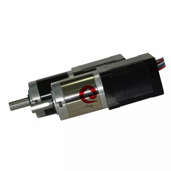 Quality 6100rpm NEMA17 80mm Square 24VDC Planetary Gear Motor 42JMG200K for sale