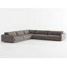 China Advanced customized L Shaped simple large and small size Italian sofa factory