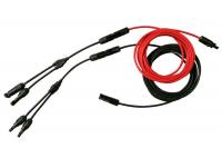 China Solar System extension Cable 4mm2 XLPE Black and Red factory