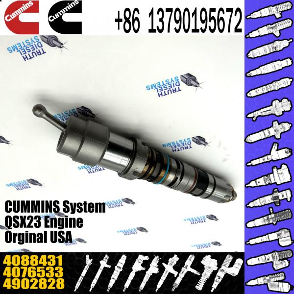 Quality 4088431 Genuine Diesel Engine Common Rail QSX15 Fuel Injector 4076533 4902827 for sale