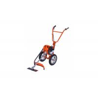 Quality Petrol Power Hand Push Grass Cutter With 3T Metal Blade 43cc 62x47x32cm for sale