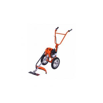Quality Petrol Power Hand Push Grass Cutter With 3T Metal Blade 43cc 62x47x32cm for sale