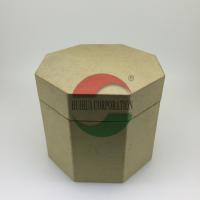 china Customized Cardboard Hexagonal Paper Cans Packaging , Gift Kraft Paper Tube