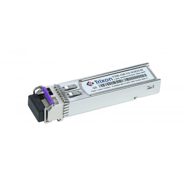 Quality TSB-GE10-53DCR 1.25G BIDI Bi-directional SFP Transceiver with 1550nm/1310nm for sale