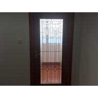 Quality Inteiror Door Architectural Decorative Glass , Clean Bevelled Glass Door Panels for sale