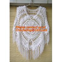 China Womens Crochet Poncho Shawl Fringe Girl Floral Sweater Poncho Wrap, ponchoes, crochet factory
