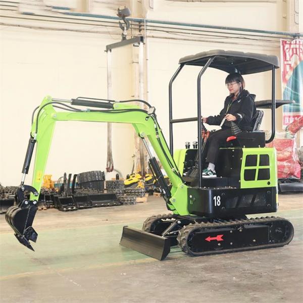 Quality Tailless Mini Crawler Excavator Machine Water Cooling Mini Digger Machine for sale