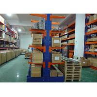 china Industrial Steel Storage Rack Powder Coating Finish , Cantilever Racking Systems