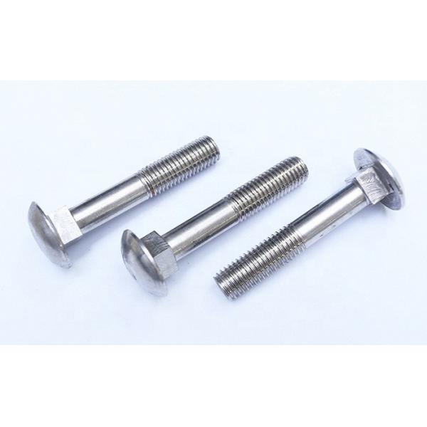 Quality Carbon Steel / Stainless Steel Round Head Carriage Bolt M4 - M52 With Square Neck for sale