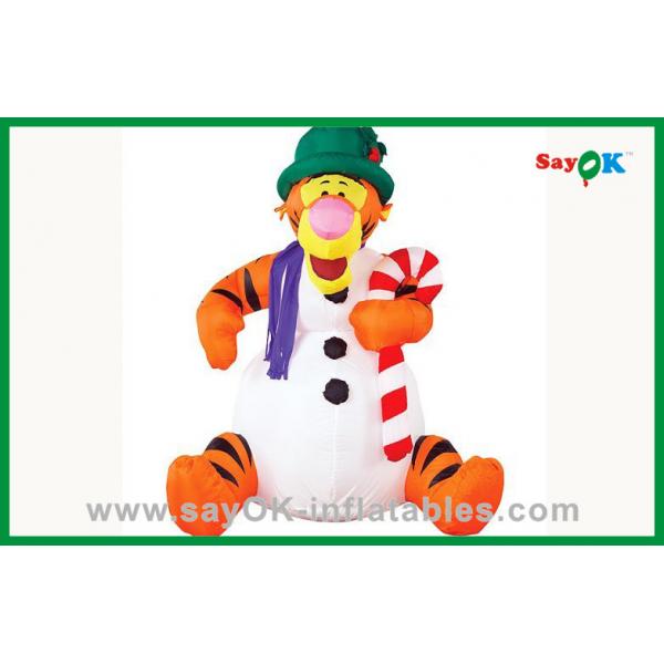 Quality Inflatable Animal Costume Custom Orange Inflatable Monkey Inflatable Cartoon Character For Advertising for sale