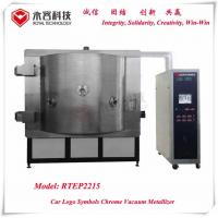 China ABS High Vacuum Thermal Evaporation Coating Unit , Plastic Items PVD Aluminum high reflection vacuum metallizing Machine factory