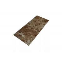 Quality 1220x2800mm PVC Marble Sheet Interior Decorative High Glossy For Bathroom for sale