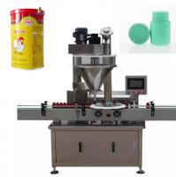 China Film Thickness Full Automatic Packaging Filling Machine Dry Spice Powder Cans Bottling factory