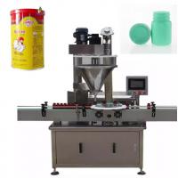 China Film Thickness Full Automatic Packaging Filling Machine Dry Spice Powder Cans factory