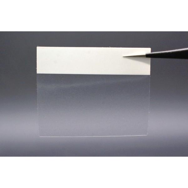 Quality 55mmx46-13mm Cable Adhesive Label 2mil White Matte Translucent Water Resistant for sale
