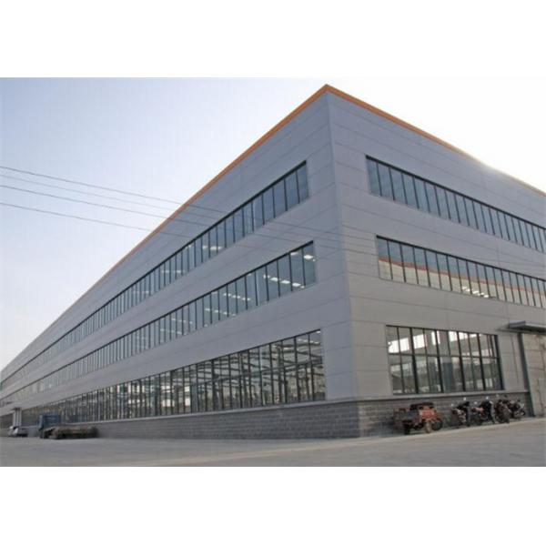 Quality Q235B, Q345B Grade fast installed EPS/PU/XPS sandwich panel steel structure for sale