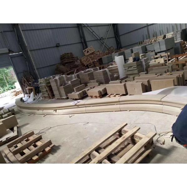 Quality Special Shaped Sandstone Carvings For Window Door Frame Stone Lines for sale