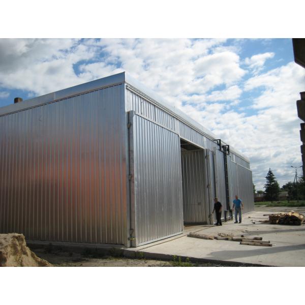 Quality Automatically Wood Drying Room 80 M3 Capacity Thermal Oil Heating Medium for sale